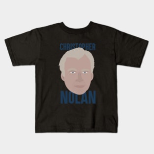 Christopher Nolan Head Kids T-Shirt